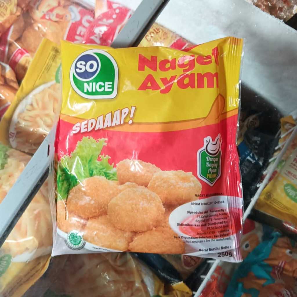 

Sonice Nugget Ayam Coin 500grm Zabir Frozen Food