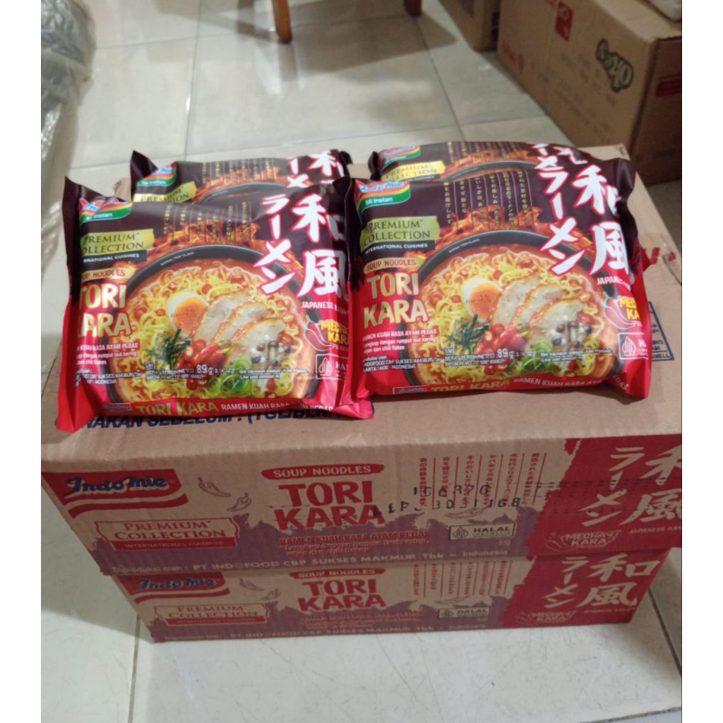 

Indomie Japanese TORI KARA Ramen 1 Dus isi 20 pcs
