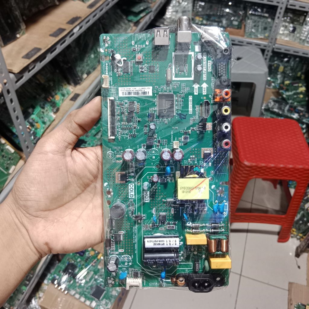 PANASONIC TH-32F305G SOKET PANEL 60 PIN / MB / MAINBOARD / MOTHERBOARD / MENBOARD / MOBO / BOARD / M