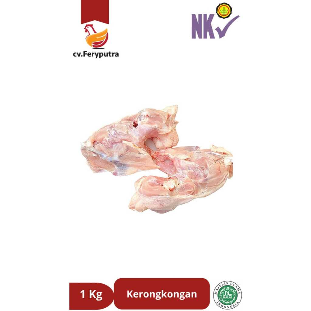 

Kerongkong Ayam Frozen / Tulang Punggung Ayam Frozen 1 Kg