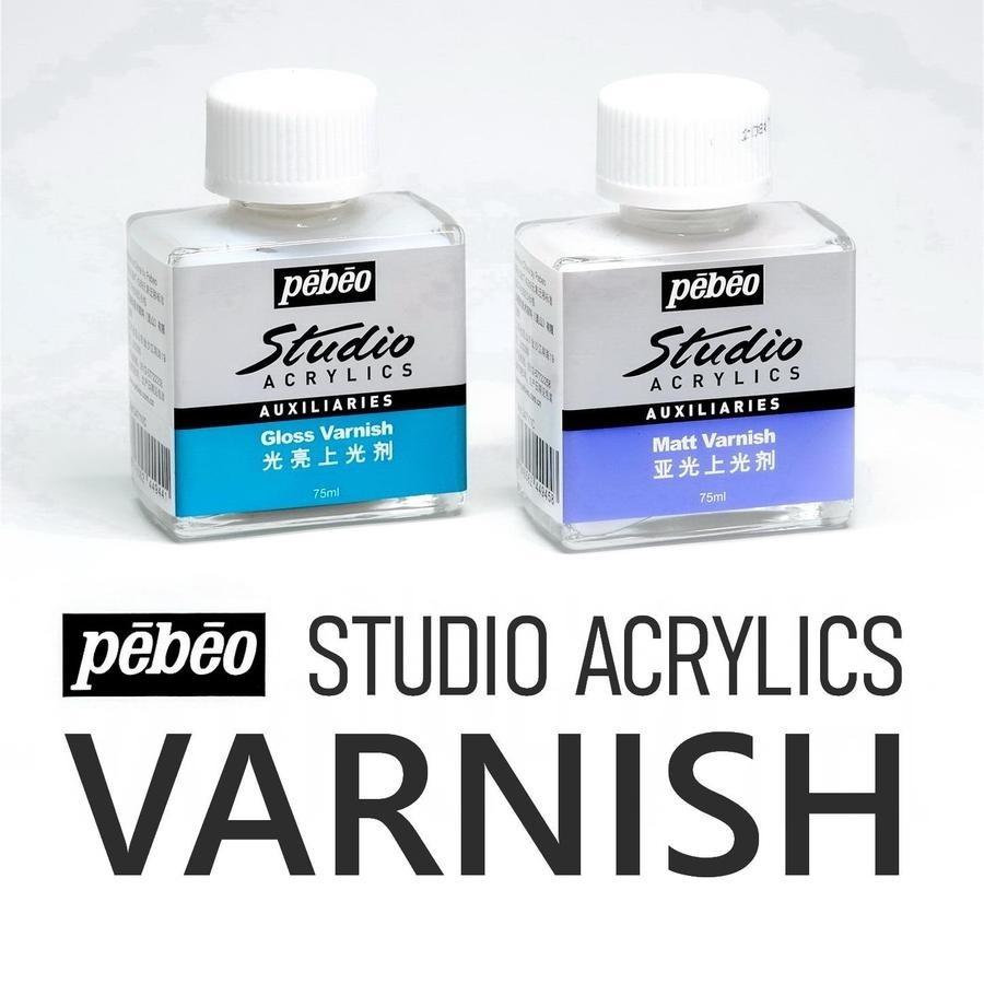 

Pebeo Studio Acrylic Varnish / pernis lukis /clay varnish 75ml