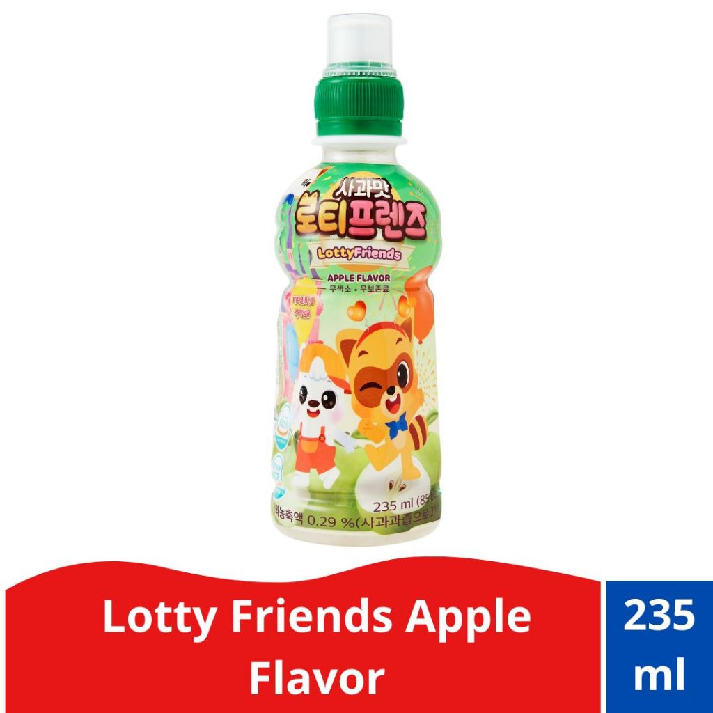 

Lotty Friends Apple Flavor -Minuman Rasa Apel 235ml