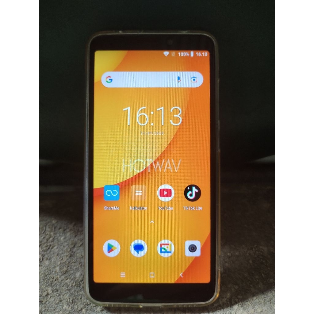 HP Android HOTWAV versi Android 8 bisa YouTube WA