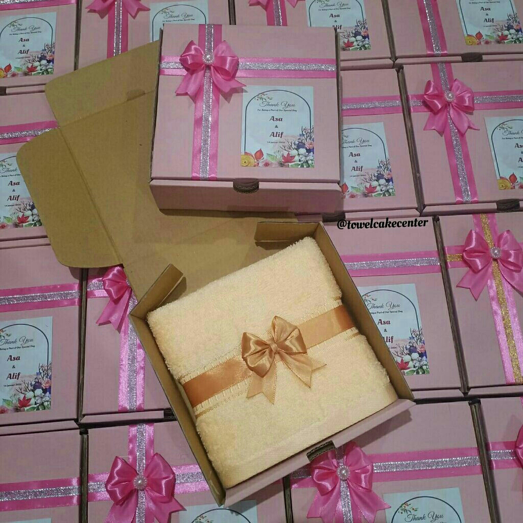 PO - Souvenir Handuk Olahraga - Souvenir Handuk Murah - Souvenir Kelahiran Bayi Perempuan - Souvenir