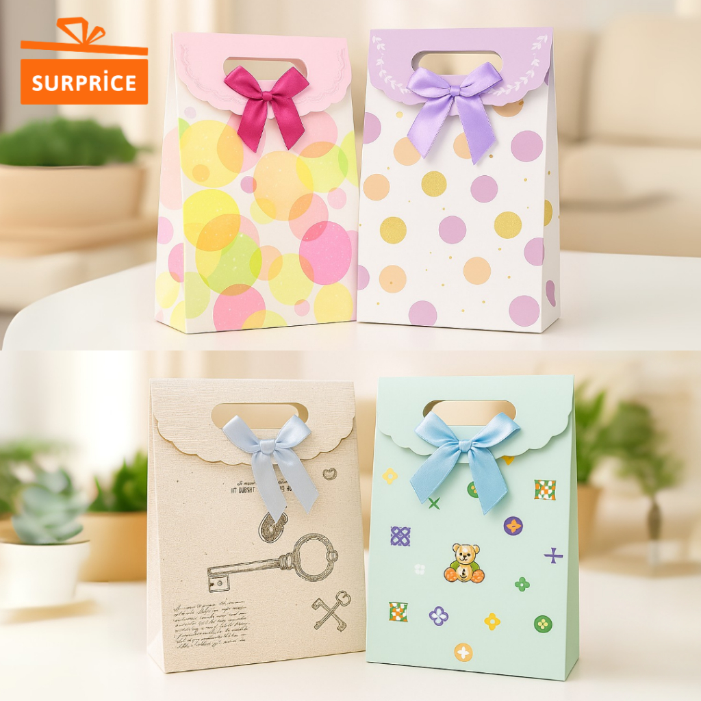 

Surprice [Komplit] Paper Bag Jepret Small 14x19x6cm dan 12x16x5.5cm / Tas Kertas / Tempat Kado Premium / Gift Bag / Paper Bag Hampers / Paper Box Kado Hadiah Ulang Tahun
