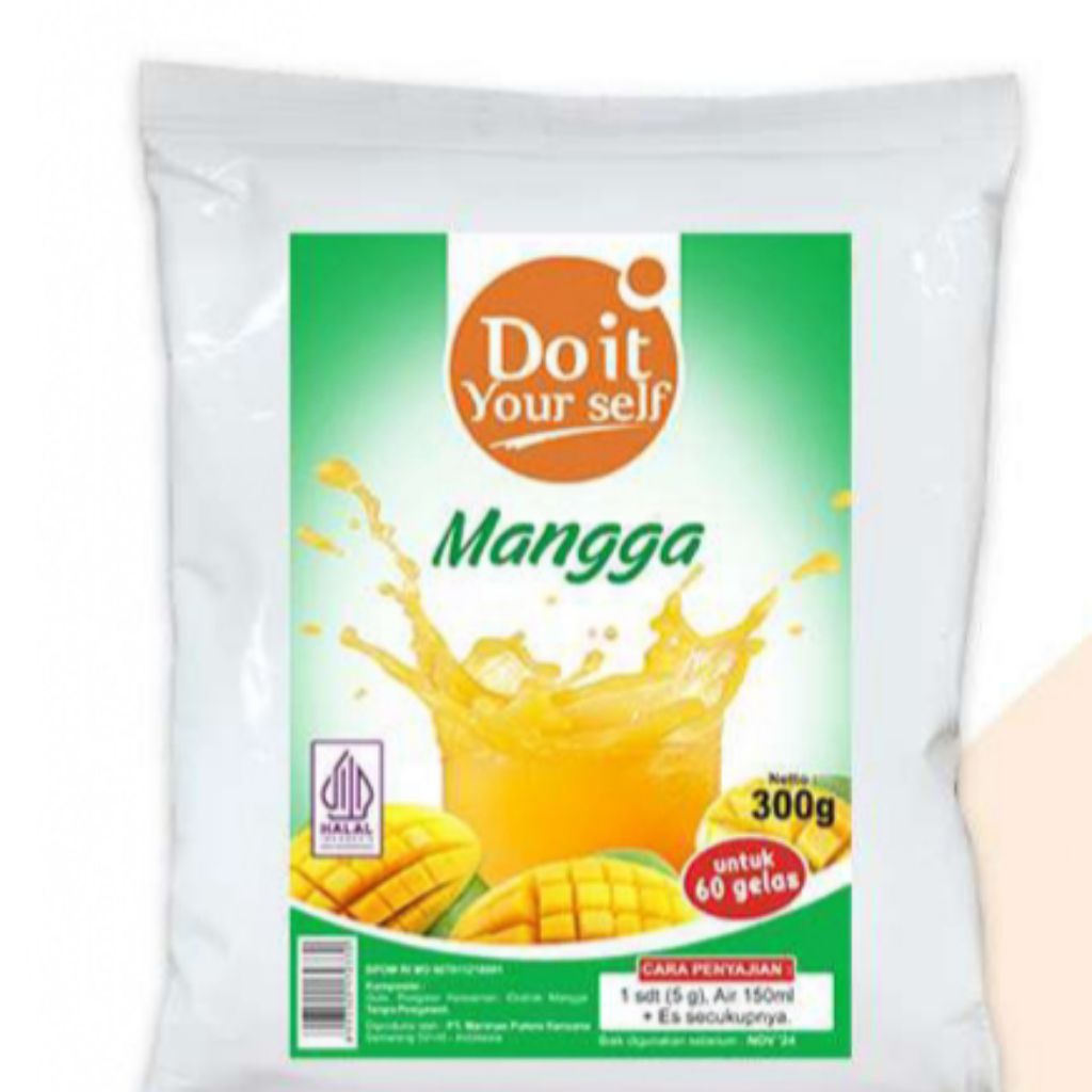 

DIY Powder Minuman Buah Mangga 300gr