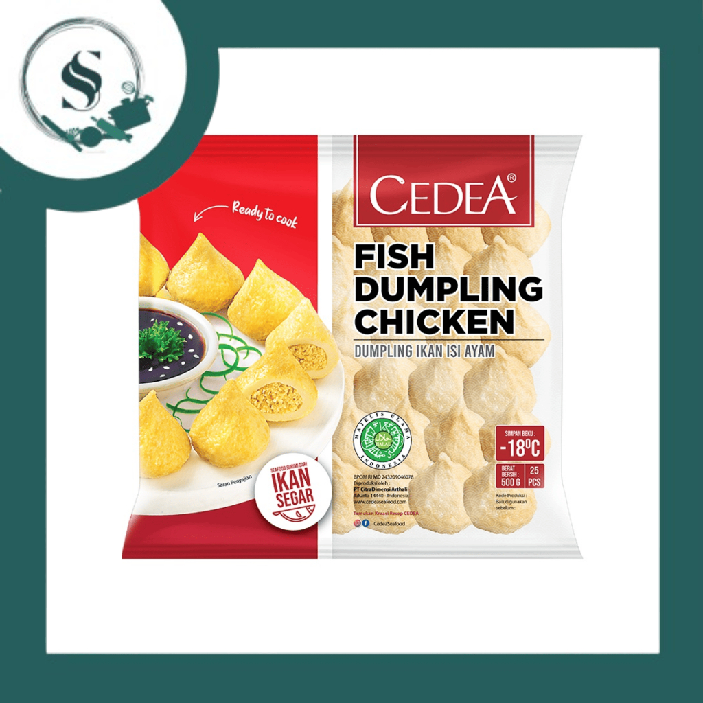 

(SM) CEDEA FISH DUMPLING CHICKEN 500GR | Frozen Food Cedea Fish Dumpling Chicken 500gr
