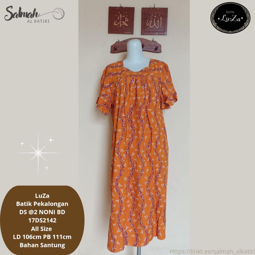 Daster LuZa Batik Pekalongan DS NONI BD