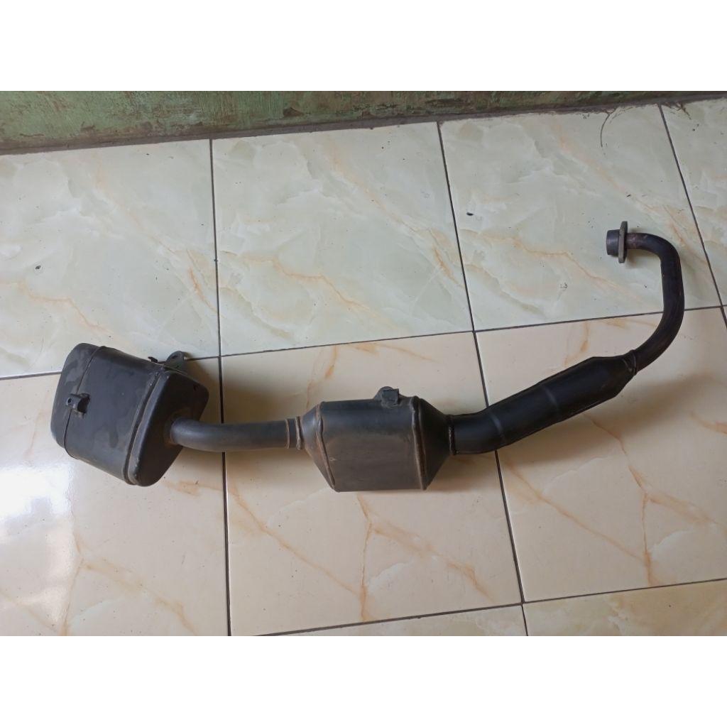 Knalpot CBR-150R CBU THAILAND 2010 Standar Original Copotan