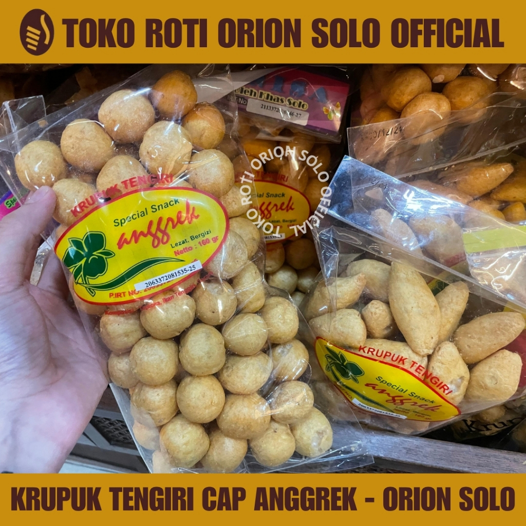 

Krupuk Tengiri Cap Anggrek - Orion Solo