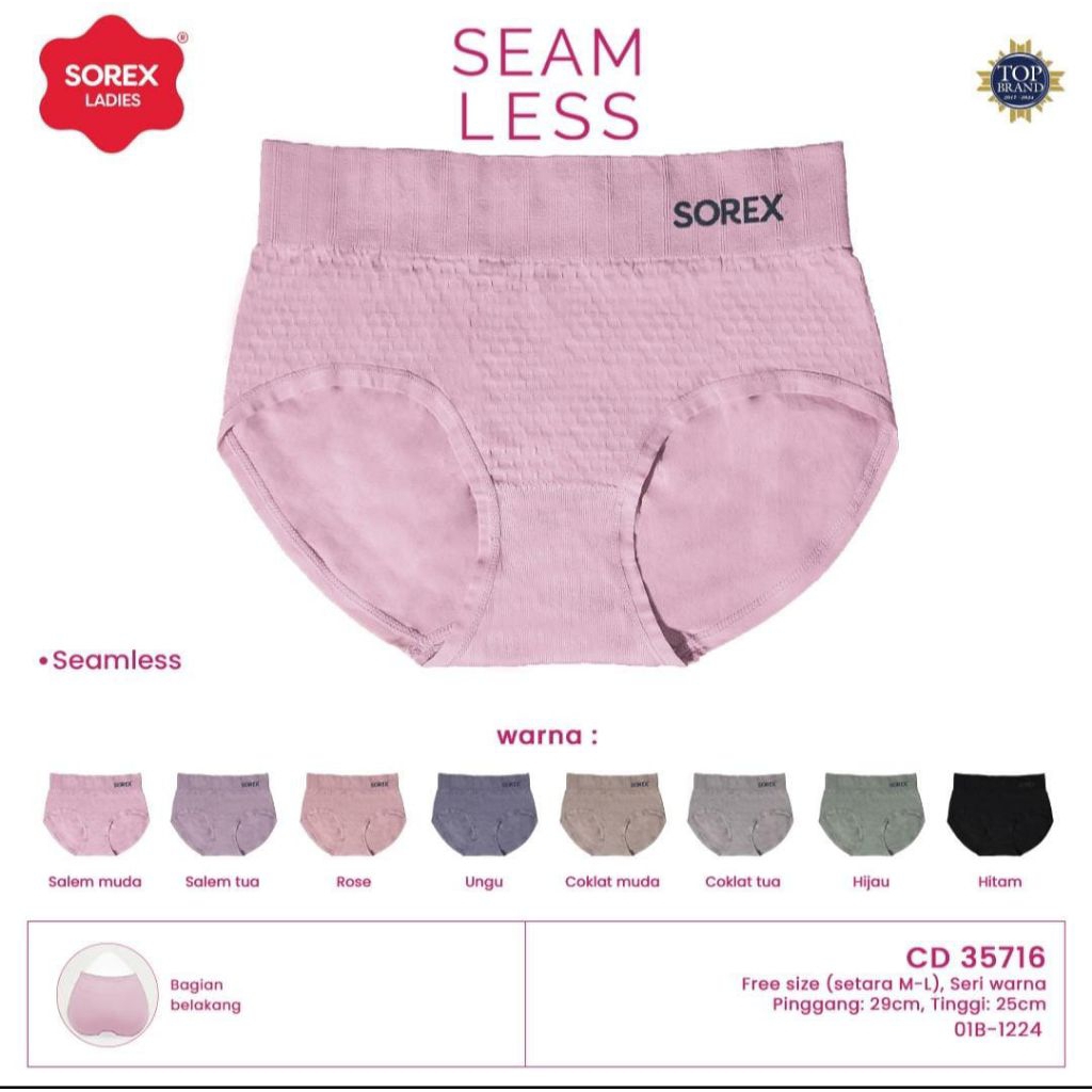 SOREX 35716 CD WANITA DEWASA RAJUT MIDI WARNA RANDOM