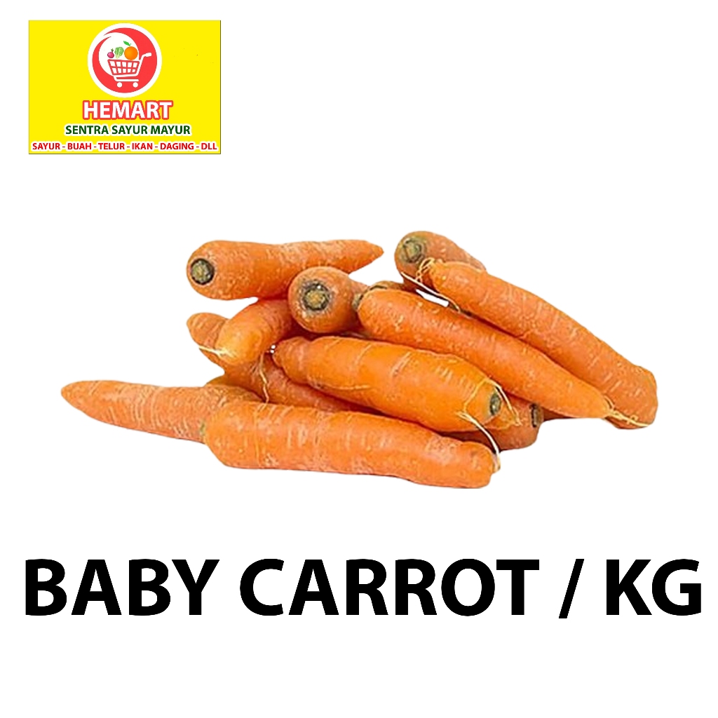 

WORTEL BABY / BABY CARROT / WORTEL BRASTAGI BABY KG
