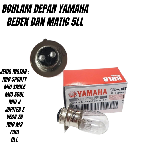 BOHLAM LAMPU DEPAN MIO SPORTY MIO J 5LL