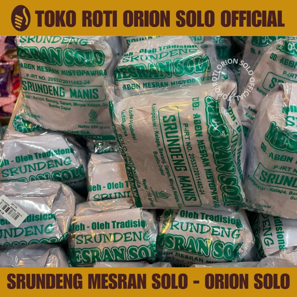 

Srundeng Mesran Solo - Orion Solo