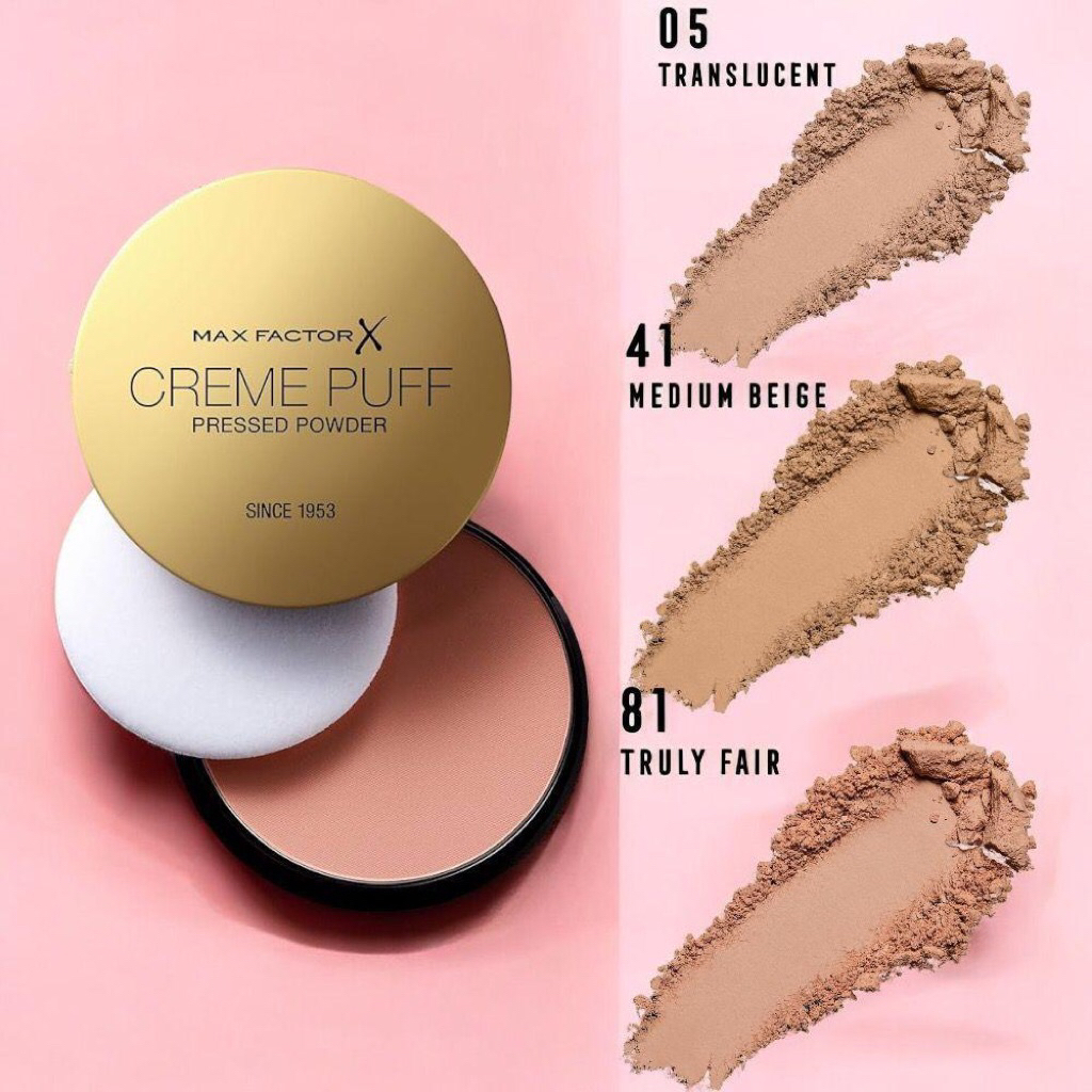 Max Factor Creme Puff Pressed Powder Bedak Padat