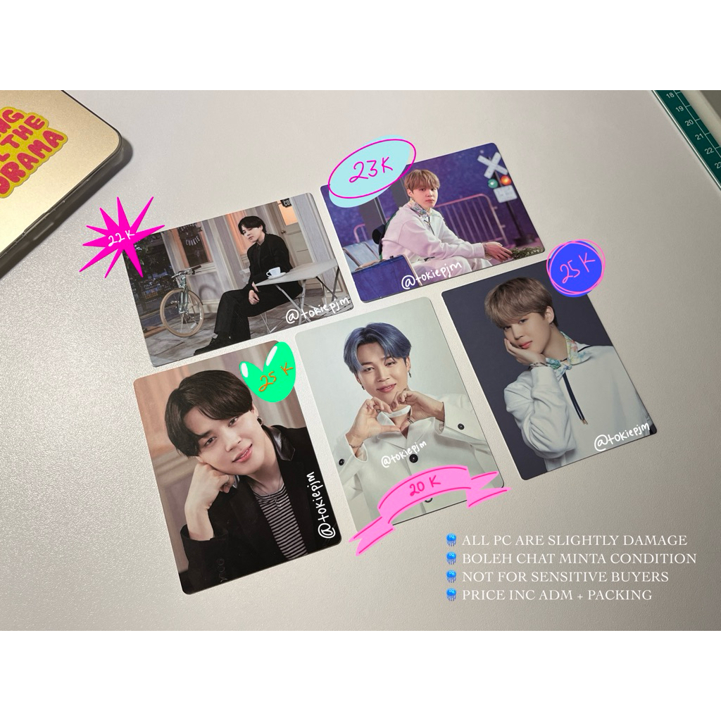 MPC Mini Photocard OFFICIAL JIMIN BTS