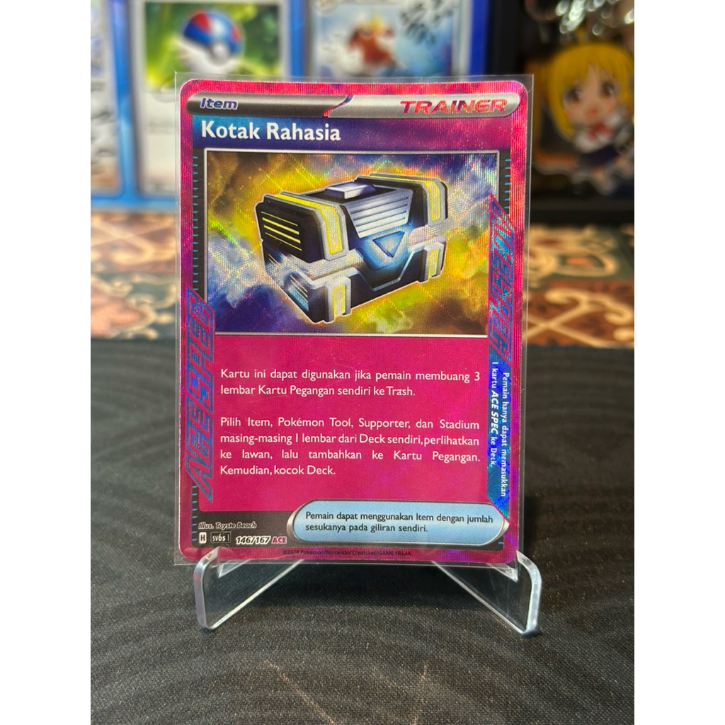 Pokemon Trainner Item Kotak Rahasia ACE 146/167 ID
