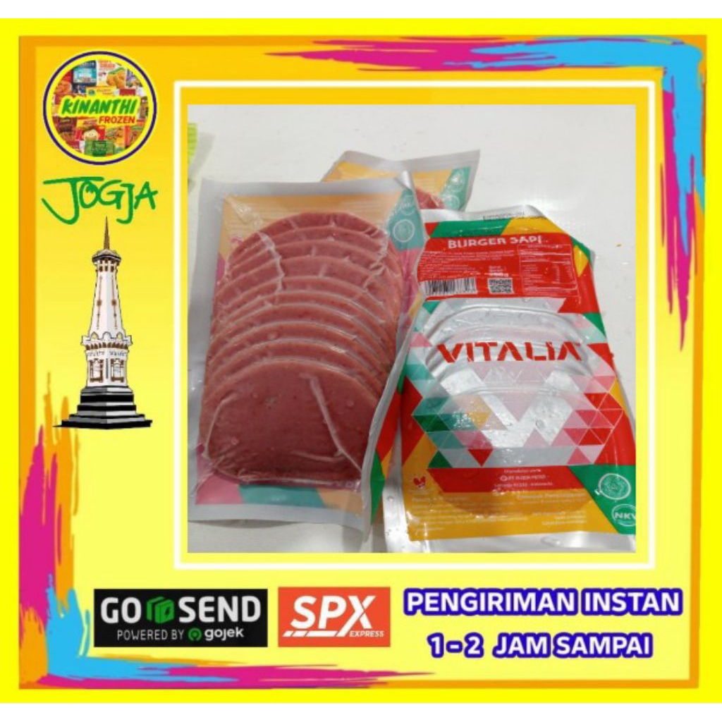 

Vitalia beef 250 gr, Jogja Frozen