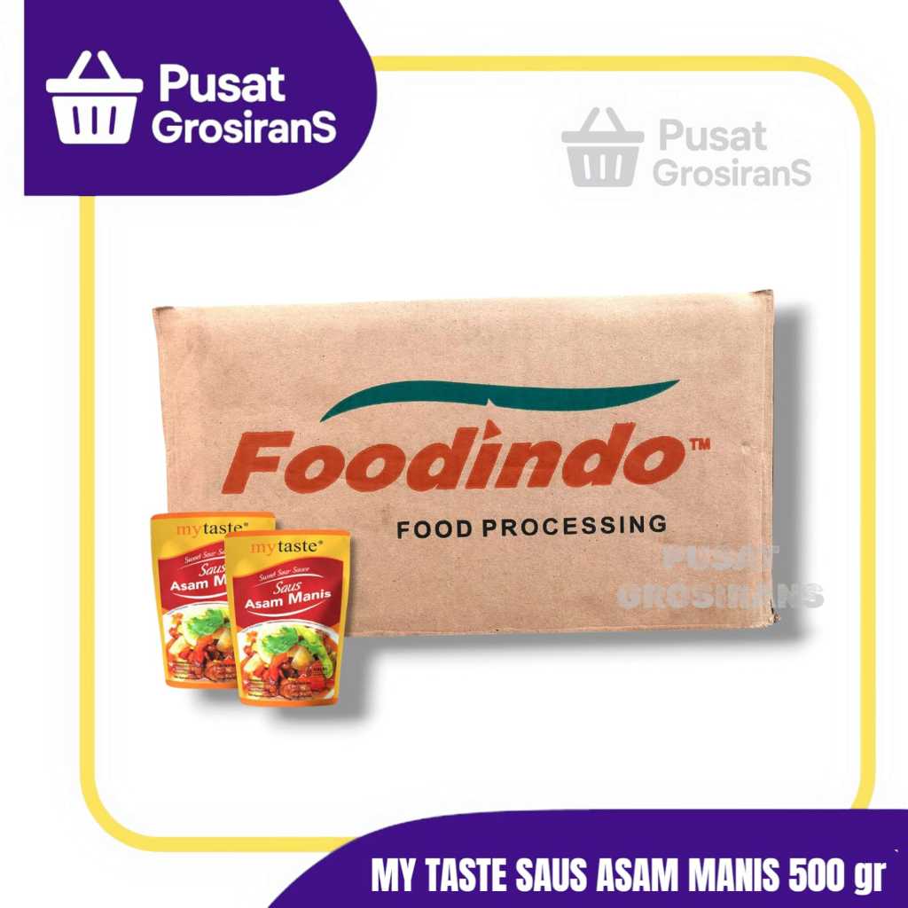 

My Taste Saus Asam Manis 500gr 1 Karton isi 20pcs