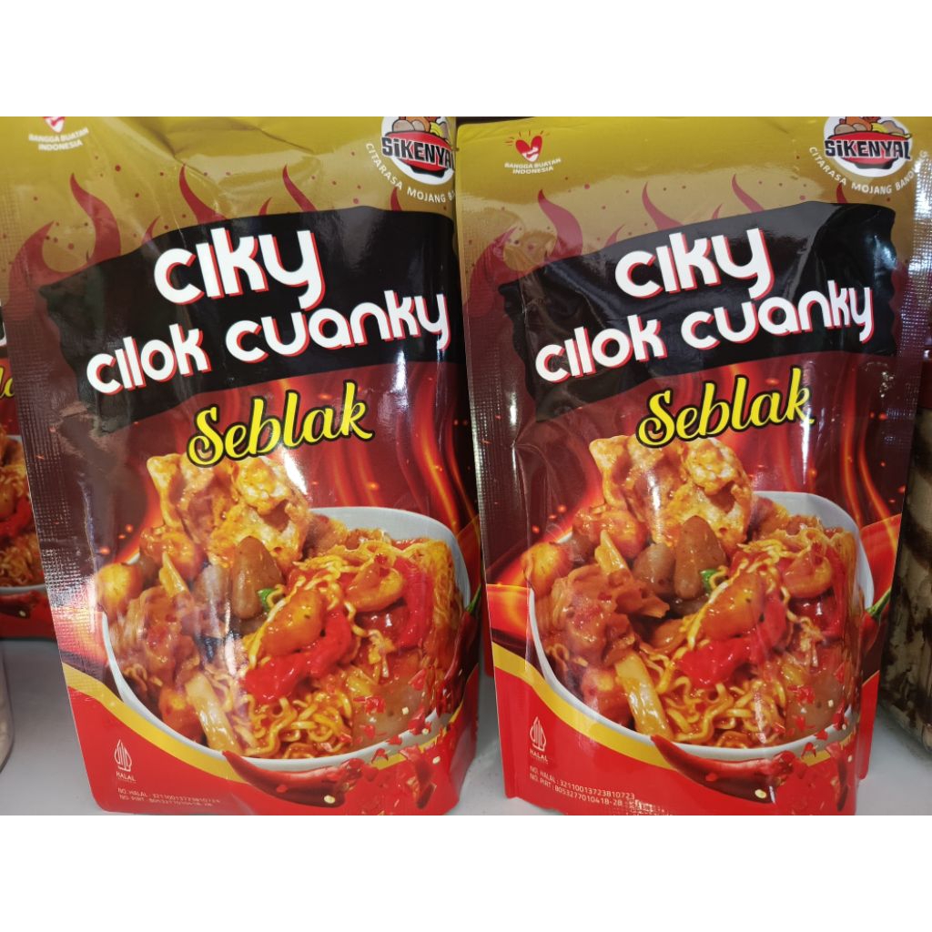 

ciky (cilok cuangky) seblak pedes nampol