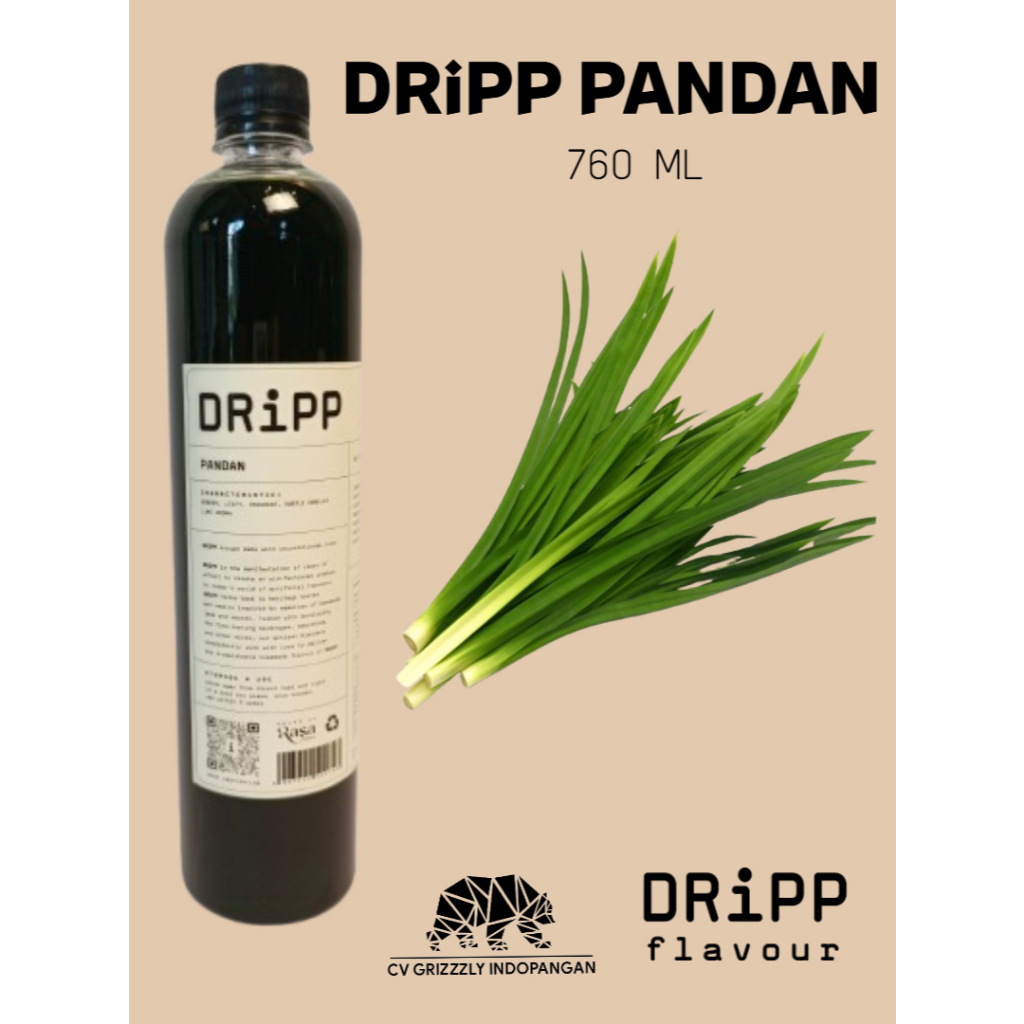

DRiPP Pandan Flavor Syrup (Sirup Pandan)