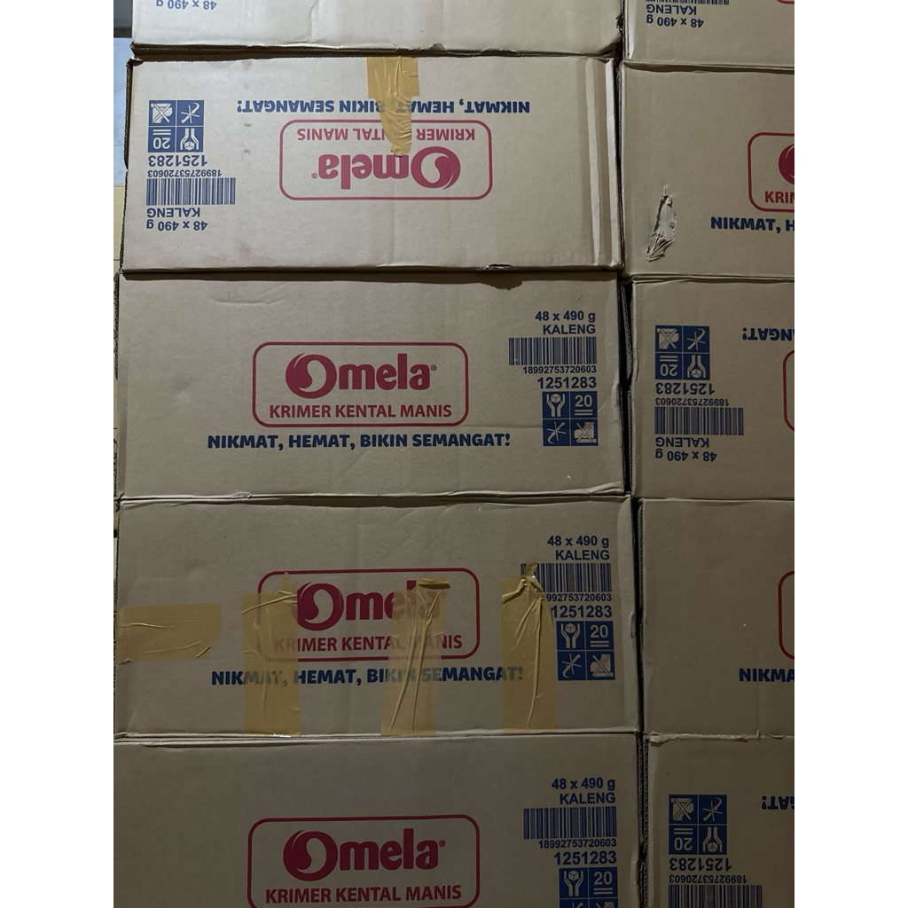 

Susu Omela 490 gram @ 48 kaleng / 1 dus