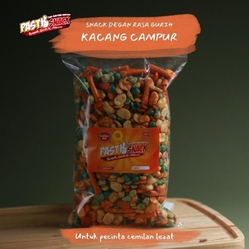 

KACANG CAMPUR - SNACK KACANG CAMPUR GURIH RENYAH 400GR PASTI SNACK
