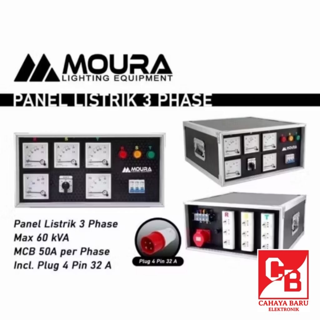 Panel Listrik 3 Phase MOURA