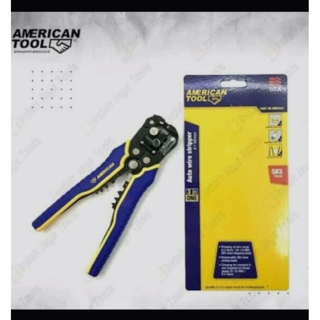 tang potong American tool crimpingkupas kabel otomatis