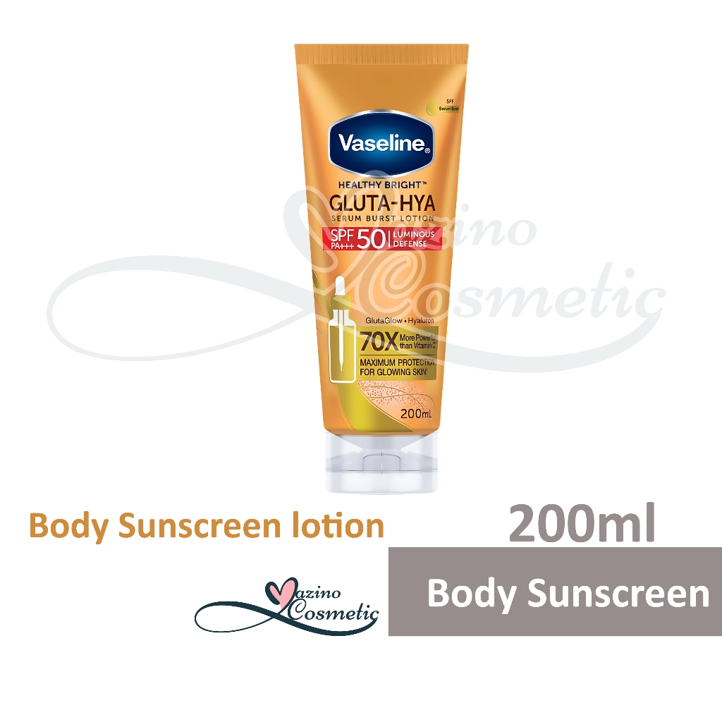 Vaseline Gluta-Hya Serum Burst Sunscreen 200ml