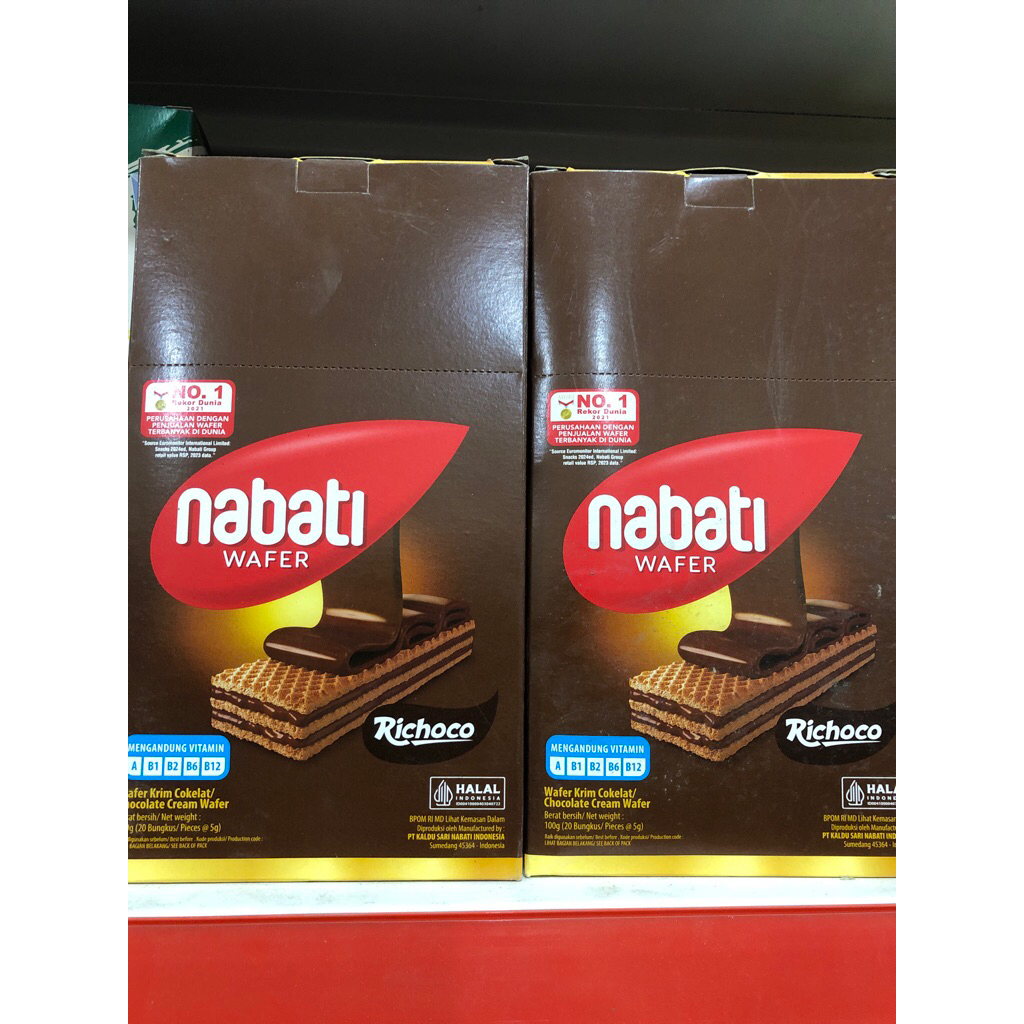 

Wafer Richoco Nabati isi 20 pcs