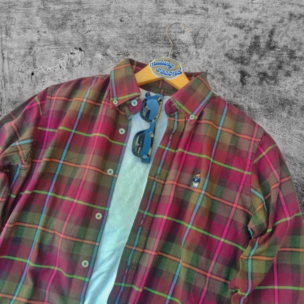 FLANELL KEMEJA TEENIE WEENIE WANITA DEWASA SECOND