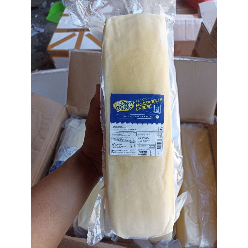 

KEJU MOZZARELLA BALOK GREENVALLEY 2KG *PREMIUM CLASS