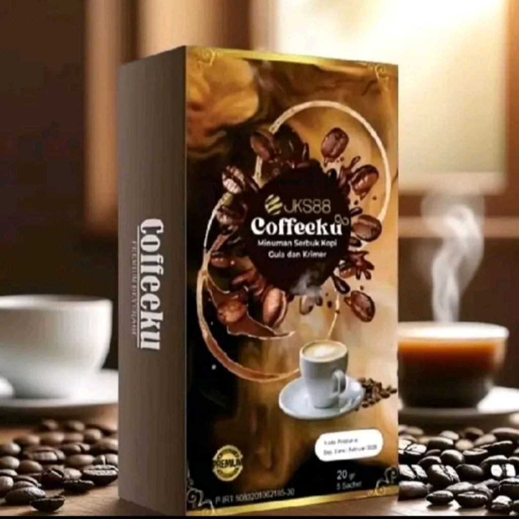 

[PAKET 2 BOX] COFFEKU JKS88 ORIGINAL 100% KEMASAN TERBARU | KOPI SAYANG J K S 88