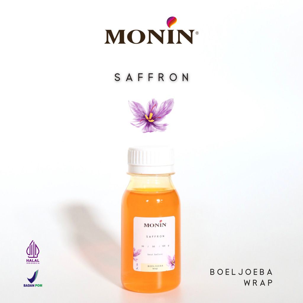 

Monin Saffron Syrup Repack [30, 50, 100] g
