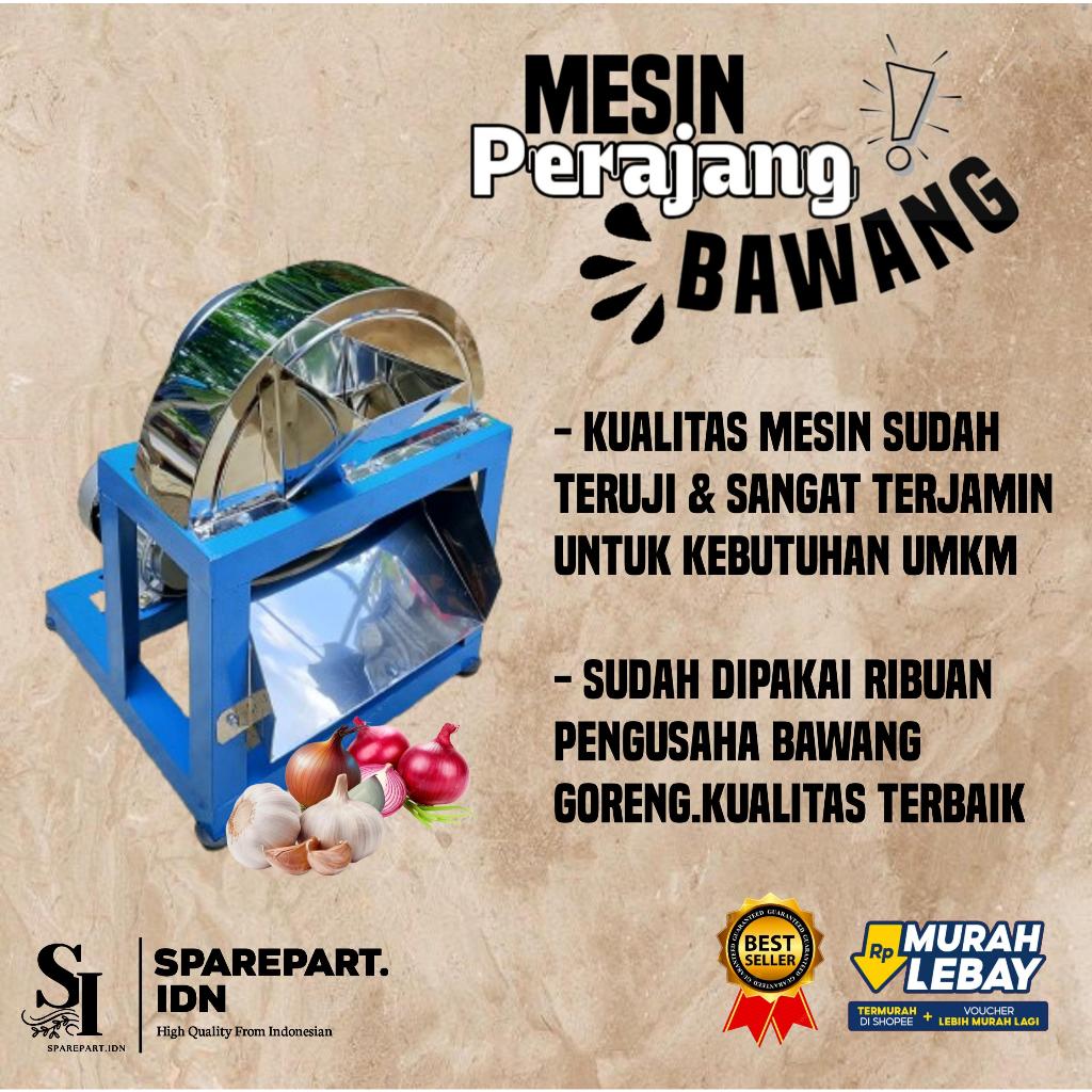 Mesin Pengiris Bawang Pemotong Bawang Mesin Perajang Bawang Listrik