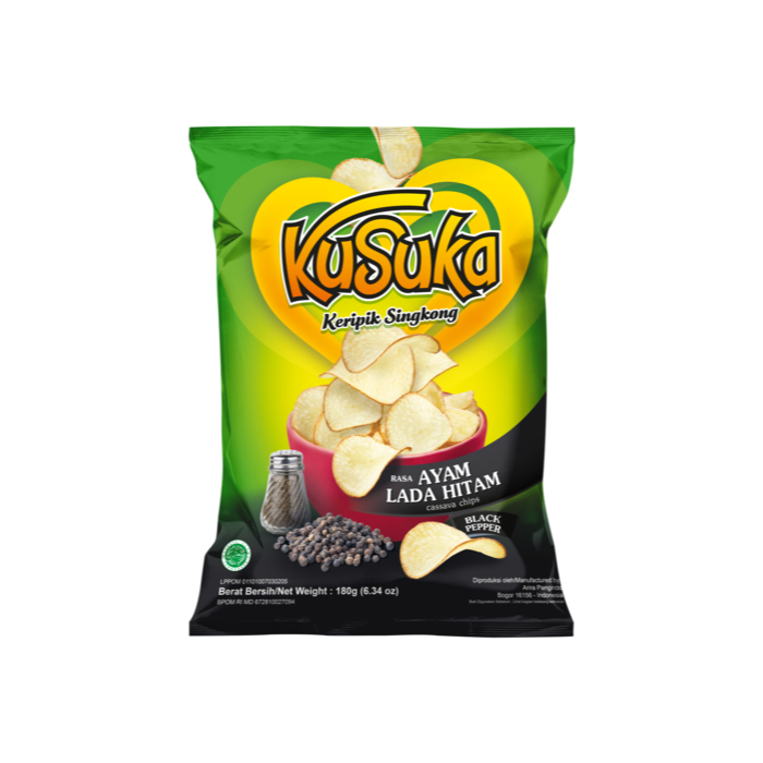 

Kusuka Keripik Singkong - Netto 180 GRAM