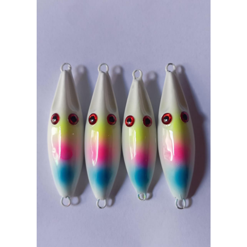 Metal jig 40gram Cumi Mini metal jig/ alat umpan panjing full GID