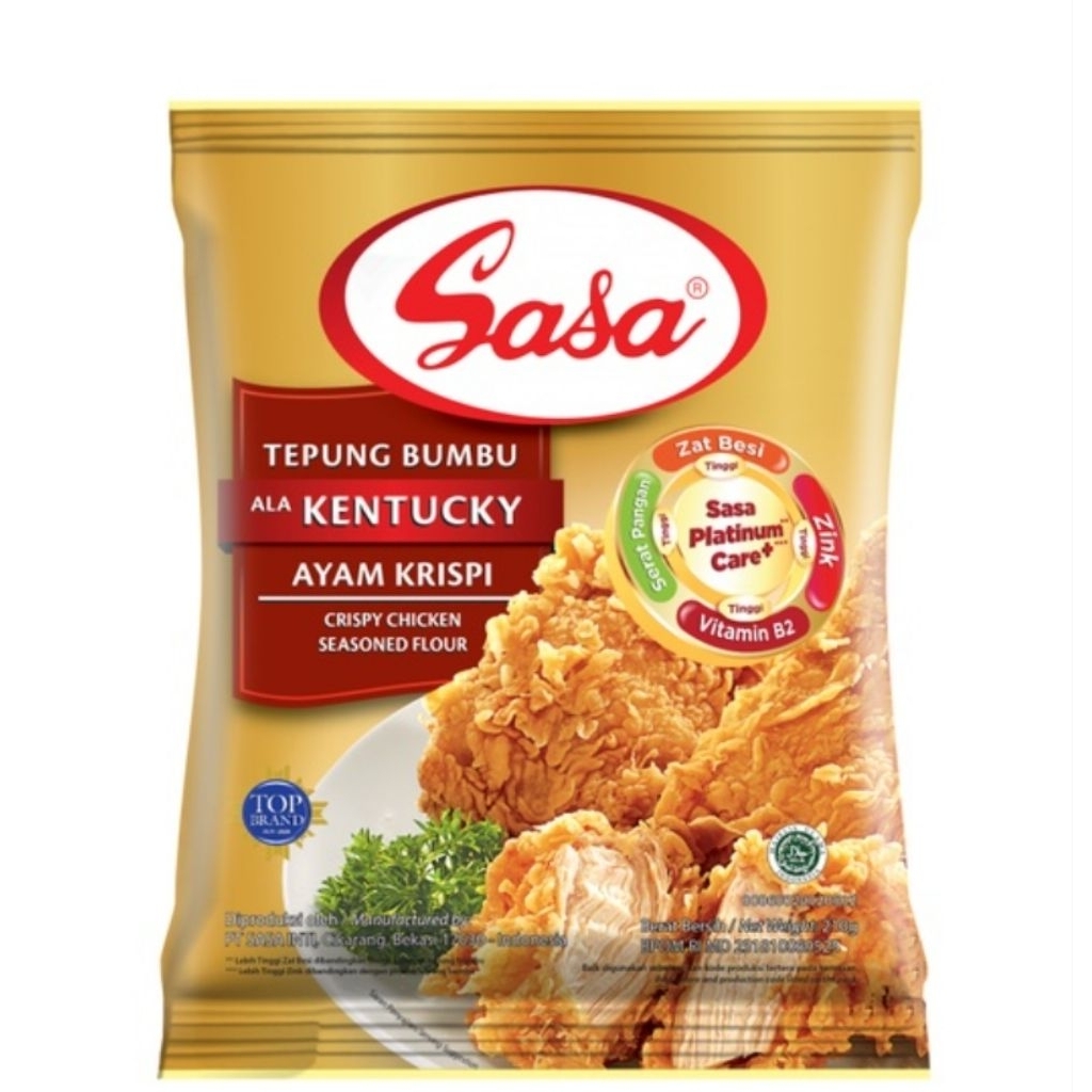

Sasa Tepung Bumbu Ala Kentucky Ayam Krispi 200 gr