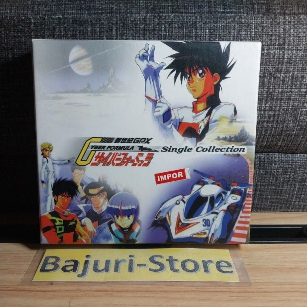 CD Serial anime "GPX Cyber Formula"/Original/Isi 2 Disc/