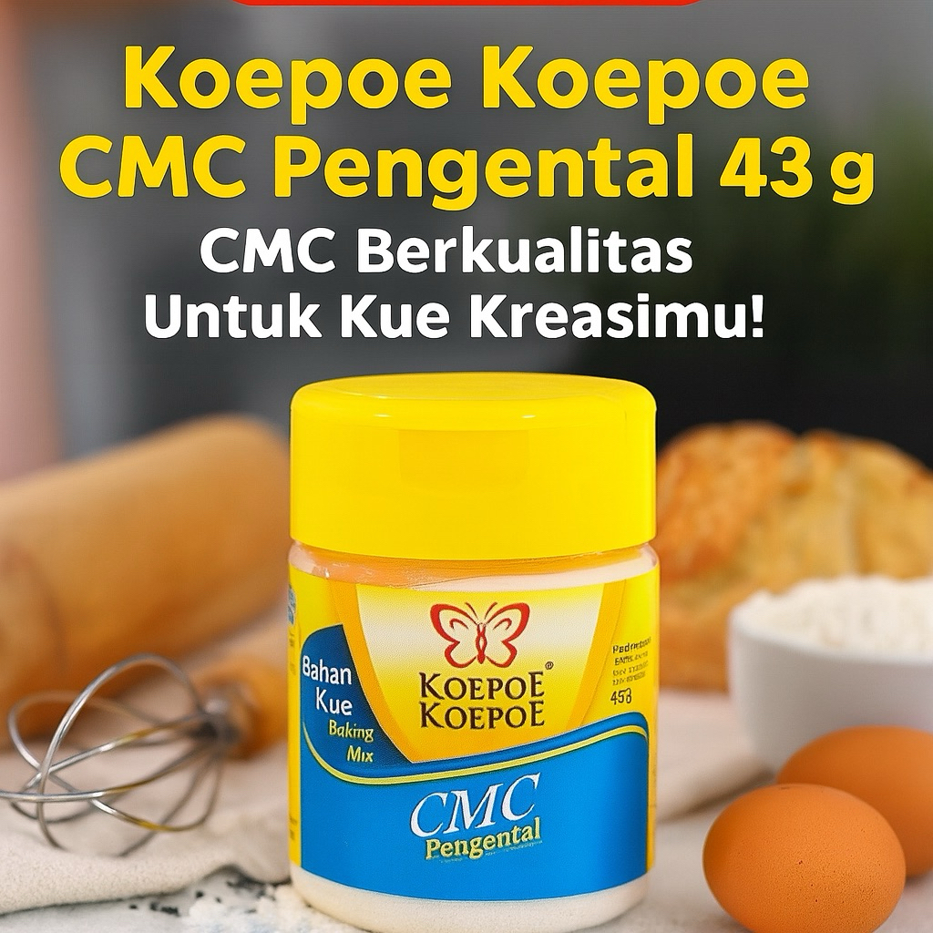 

Koepoe Koepoe CMC 43 g – Pengental Premium untuk Kue & Minuman