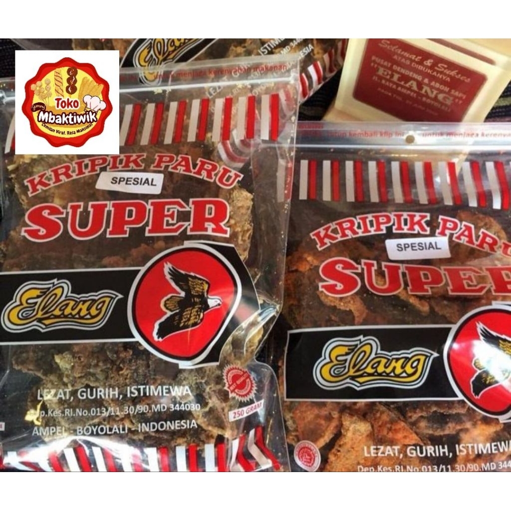 

keripik paru sapi super cap elang 250 gram kripik paru sapi super cap elang 250 gram