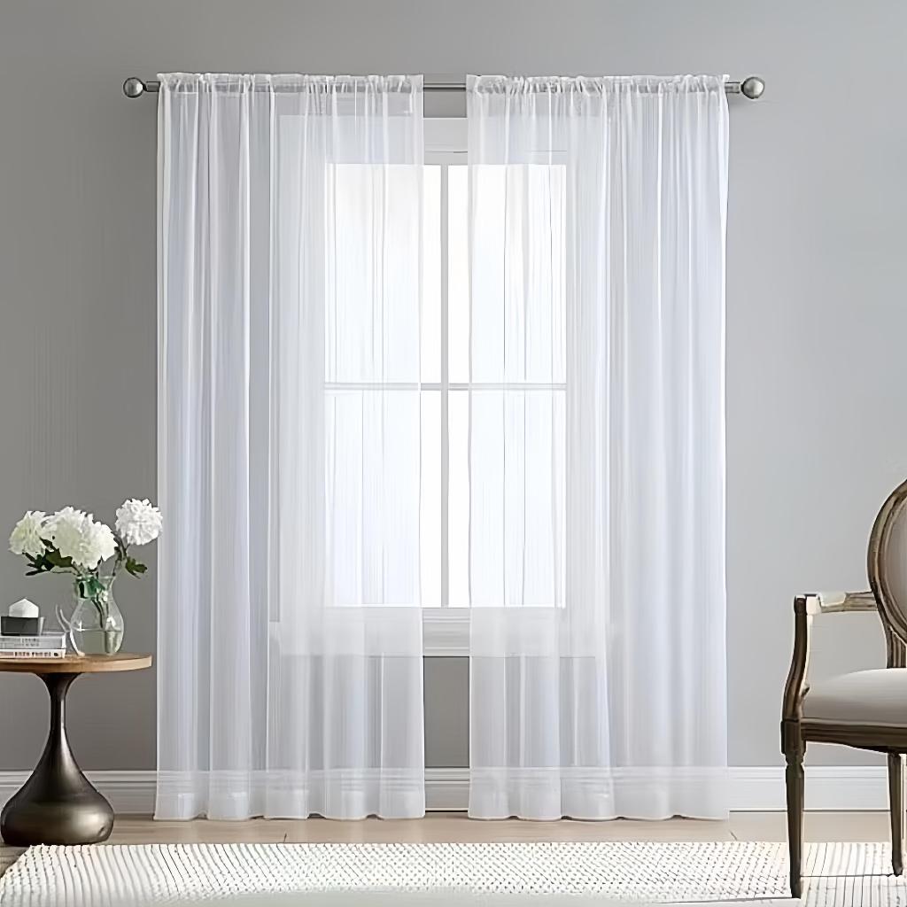 [COD] VITRASE GORDEN TRANSPARAN PUTIH - GORDEN TRANSPARAN HALUS