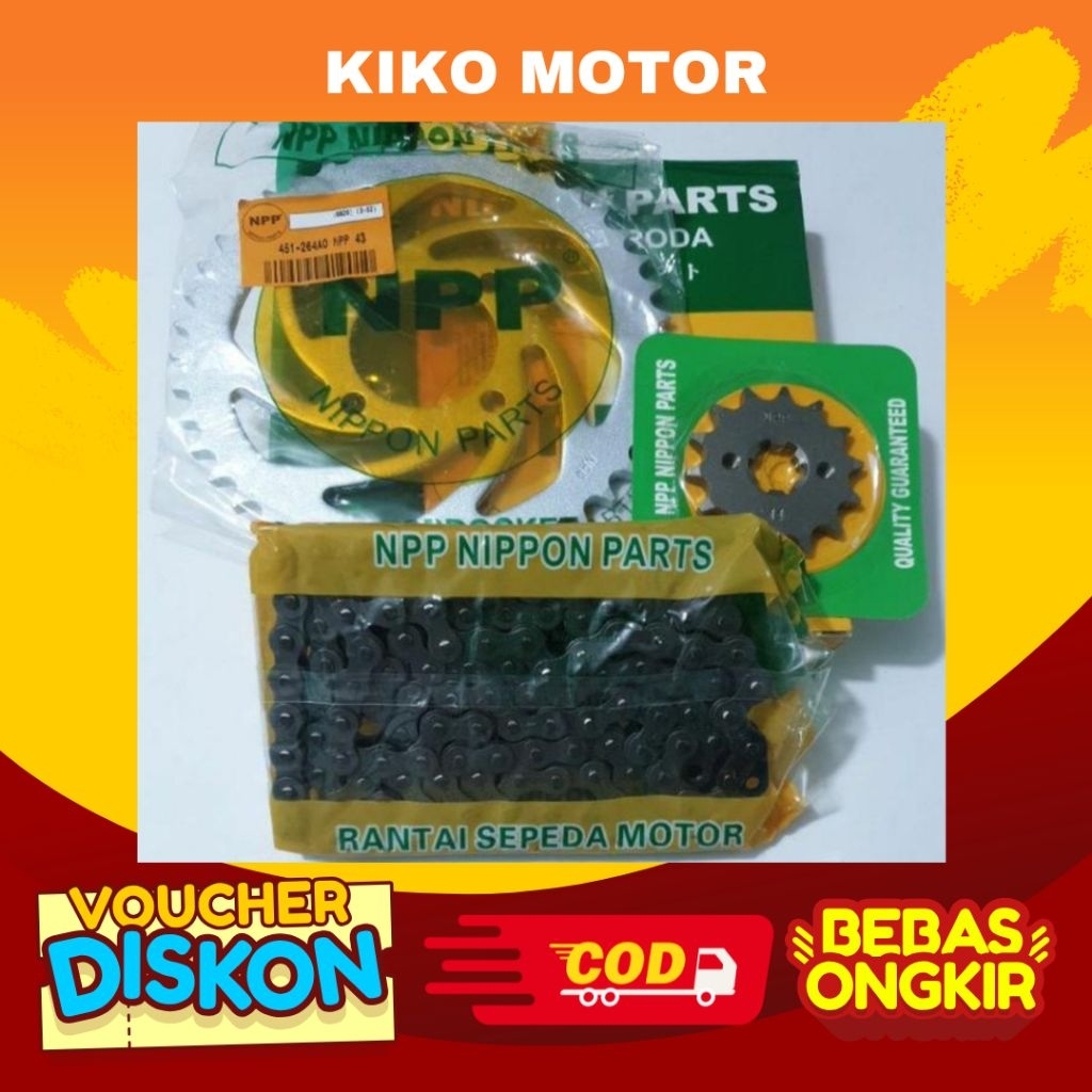 GEAR GER SET SATRIA FU LAMA NPP