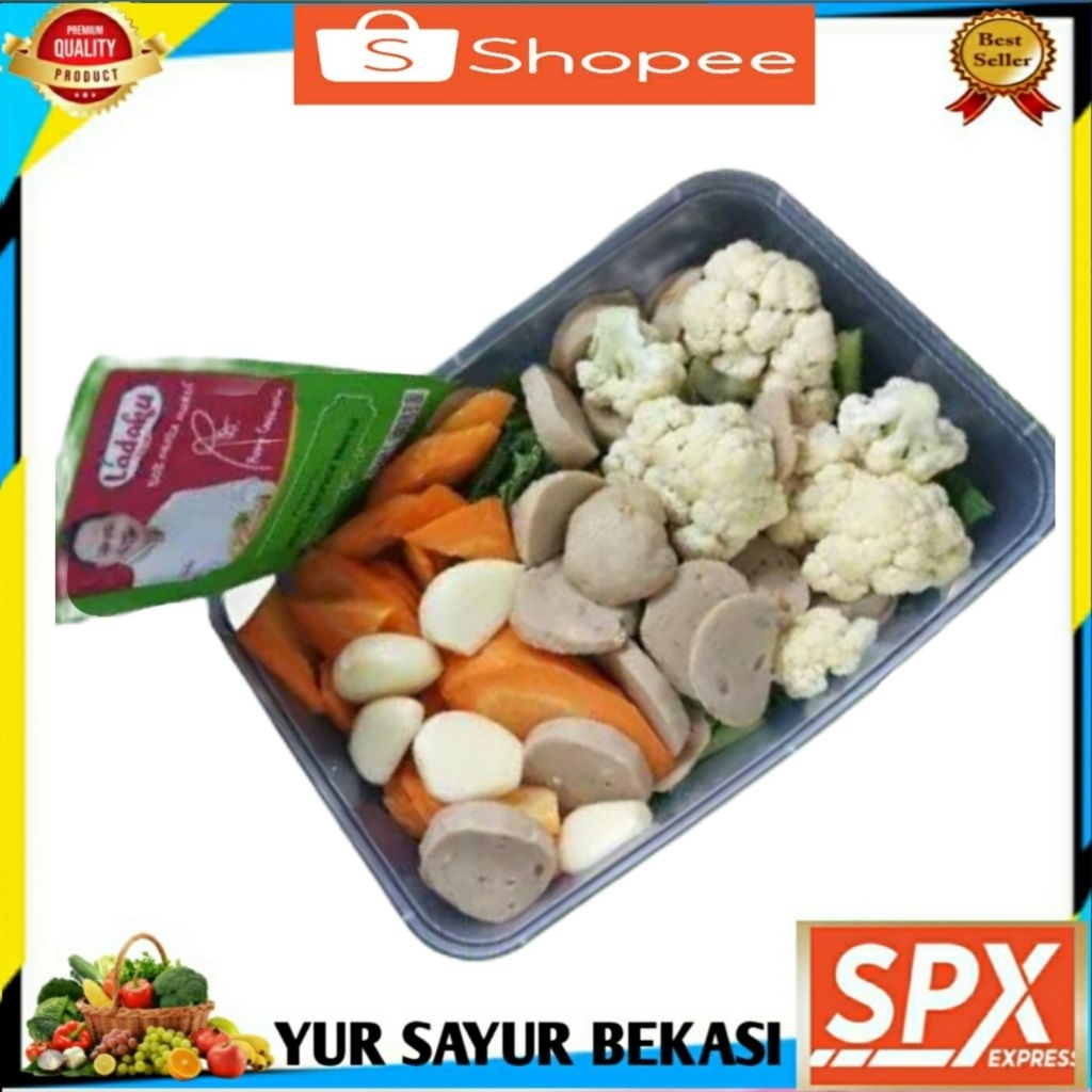 

Paket Sayur Capcay Komplit.