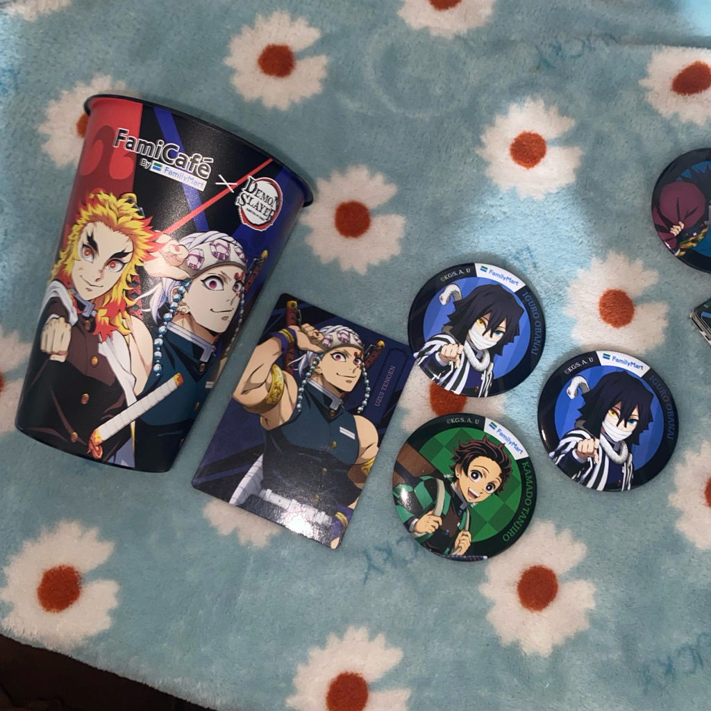 demon slayer x family mart