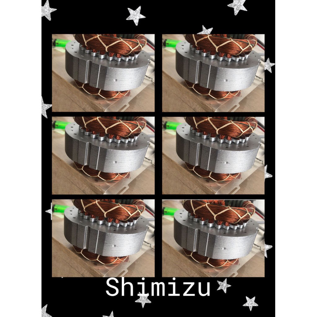 Sanstore05 Spul Gulungan Pompa Air Shimizu Type Ps121,122,125,126,128,130,135 Bit