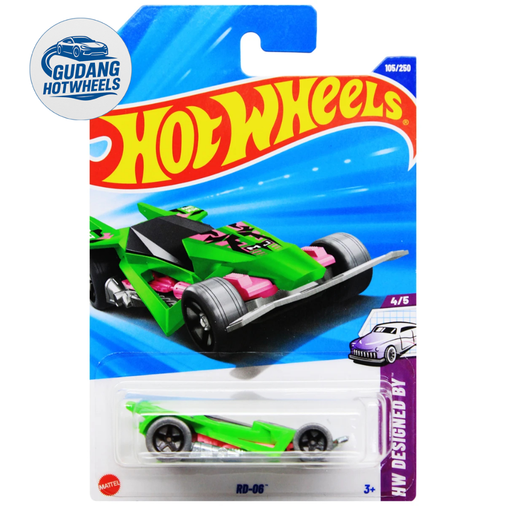 Hot Wheels RD-06 Hijau 2025