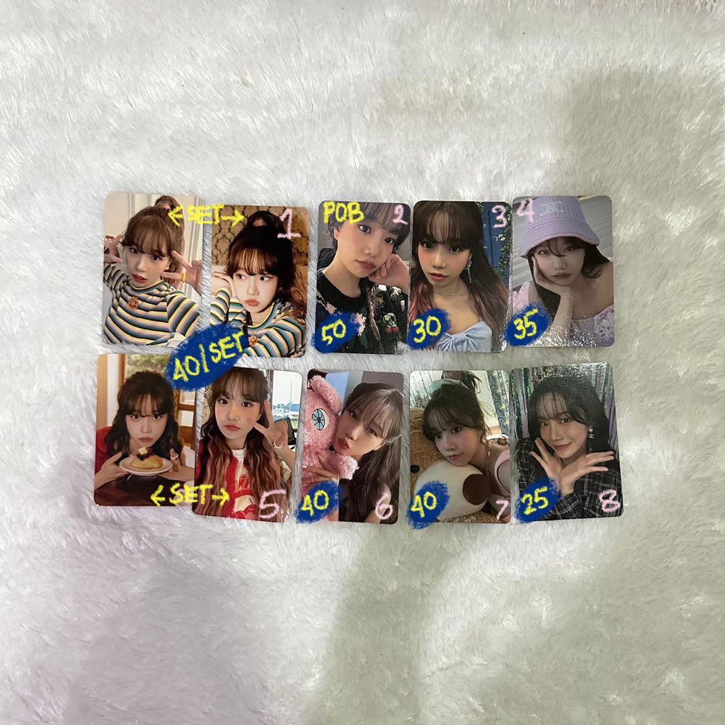 WTS Jo Yuri Photocard