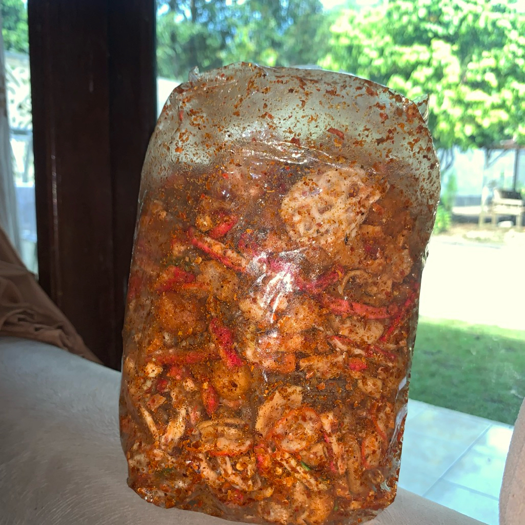 

Seblak Kering Mix Sebring Pedas Daun Jeruk Camilan Pedas Kerupuk Seblak Enak Renyah Seblak Kering Viral 100Gr